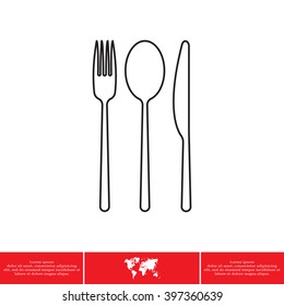 menu vector line icon