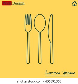menu vector line icon