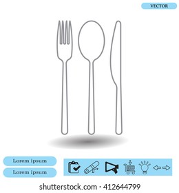 menu vector line icon