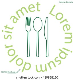 menu vector line icon