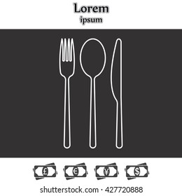 menu vector line icon