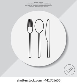 menu vector line icon