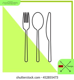 menu vector line icon