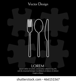 menu vector line icon