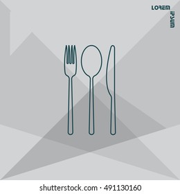 menu vector line icon