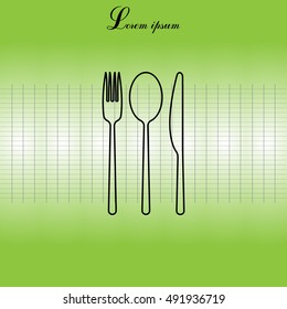 menu vector line icon