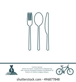 menu vector line icon