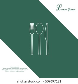 menu vector line icon