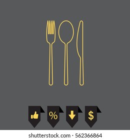 menu vector line icon