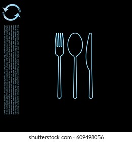 menu vector line icon