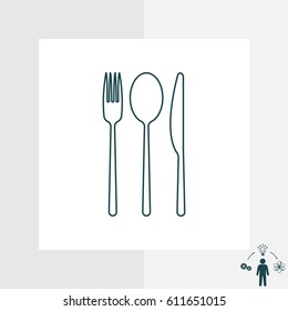 menu vector line icon