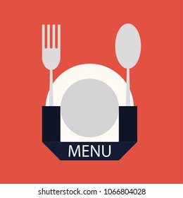 Menu Vector Template Design Illustration