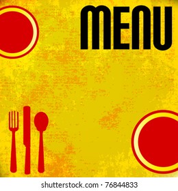 spanish menu template