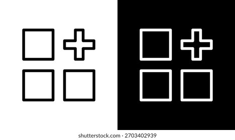 Menú Diseño de conjunto de iconos blancos