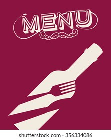 menu wine design, vector illustration eps10 graphic 