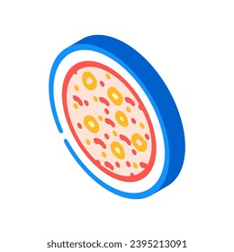 menudo soup mexican cuisine isometric icon vector. menudo soup mexican cuisine sign. isolated symbol illustration