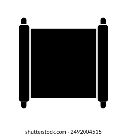 Menuscript icon illustrated on background