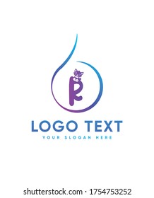 Meoowly letter type R logo template, Vector logo for business and company identity 