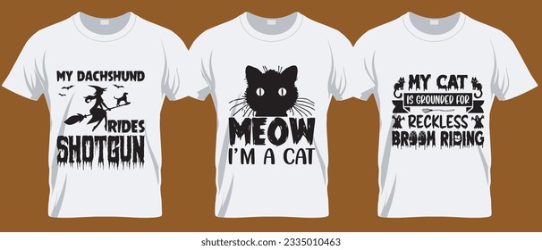 Meow I'm a cat Halloween T shirt , Svg Design,