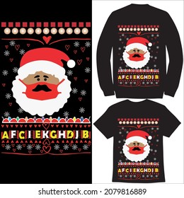 meowy Christmas t shirt design, you can download vector file.