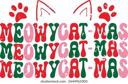 MEOWYCAT MAS TYPHOGRAPHY T-SHIRT DESIGN
