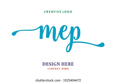 MEP lettering logo is simple, easy to understand and authoritative