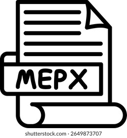 MEPX Movavi video project file format