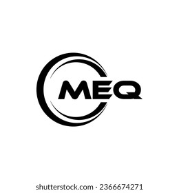 MEQ Logo Design, Inspiration for a Unique Identity. Modern Elegance and Creative Design. Watermark Your Success with the Striking this Logo.