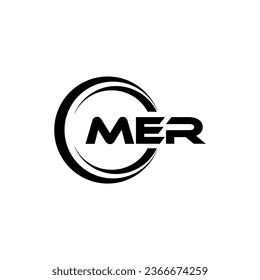 MER Logo Design, Inspiration for a Unique Identity. Modern Elegance and Creative Design. Watermark Your Success with the Striking this Logo.