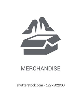 Merchandise icon. Trendy Merchandise logo concept on white background from e-commerce and payment collection. Suitable for use on web apps, mobile apps and print media.