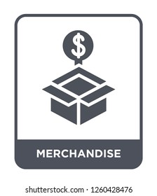 merchandise icon vector on white background., merchandise simple element illustration