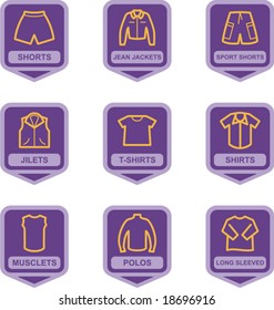 Merchandise Pictogram Series - Clothes