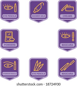 Merchandise Pictogram Series - Cosmetics