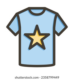 Merchandise Vector Thick Line Filled Colors Icon For Personal And Commercial Use.
