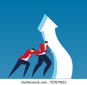 The merchant did not let the arrow fall