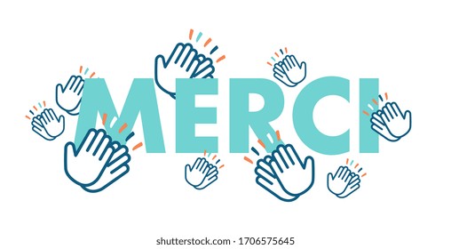 Merci, Thanks in French language