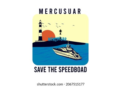 mercurial save retro design hand drawing