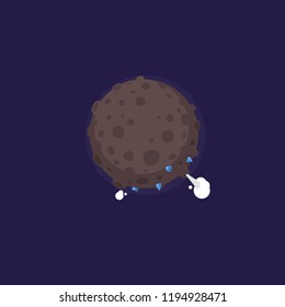 Mercury, the first planet from the sun