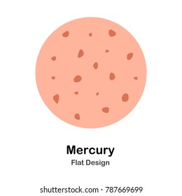 Mercury Flat Illustration
