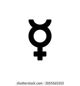mercury Icon. Flat style design isolated on white background. Vector illustration