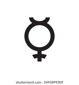 Mercury icon, template for graphic and web design. vector illustration