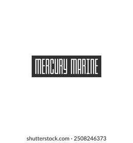 Ícone Mercúrio marinho, logotipo, ilustração vetorial