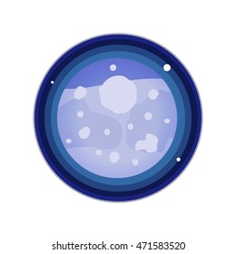 Mercury planet icon
