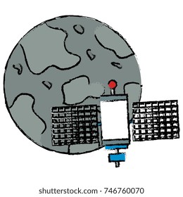 mercury planet with satellite
