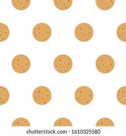A Mercury Planet Seamless Pattern. Illustration background