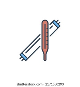 Merkur-Recycling-Vektorkonzept-farbiges Symbol oder Design-Element