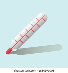 Mercury thermometer. Digital Thermometer. Temperature measuring instruments.
