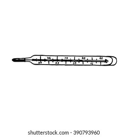mercury thermometer sketch