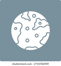 Icono de Vector de mercurio. Se puede utilizar para aplicaciones de impresión, móviles y de Web.