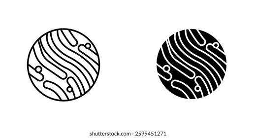 Mercuryicons for ui. vector illustration